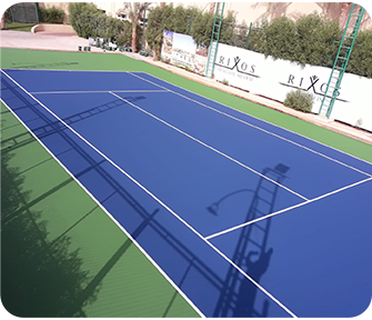 Tennis courts Rixos - Sharm