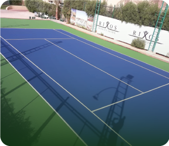 Tennis courts Rixos Hotel-Seagate Sharm Elheikh