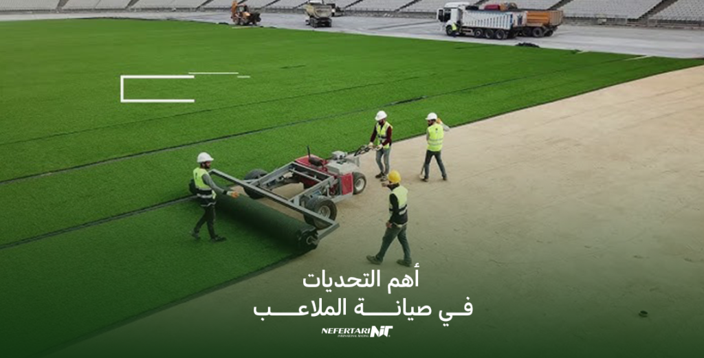 أهم التحديات في صيانة الملاعب