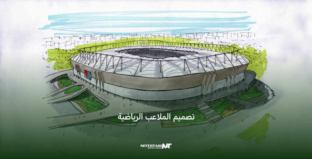 تصميم الملاعب الرياضية